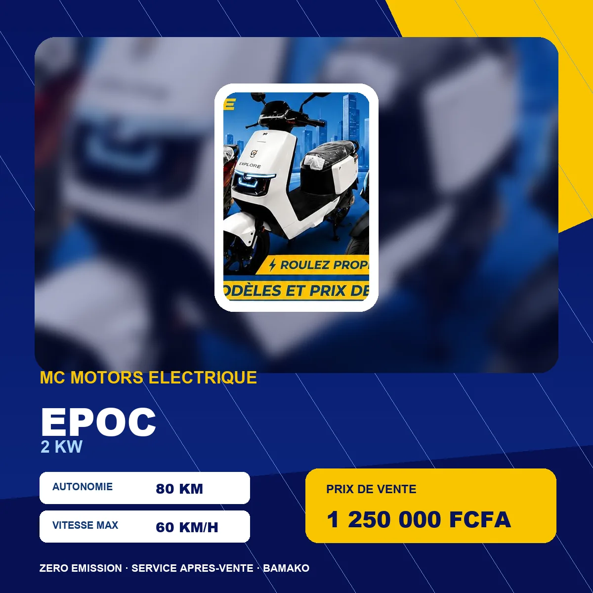 Scooter MC Motors EPOC 2 kW