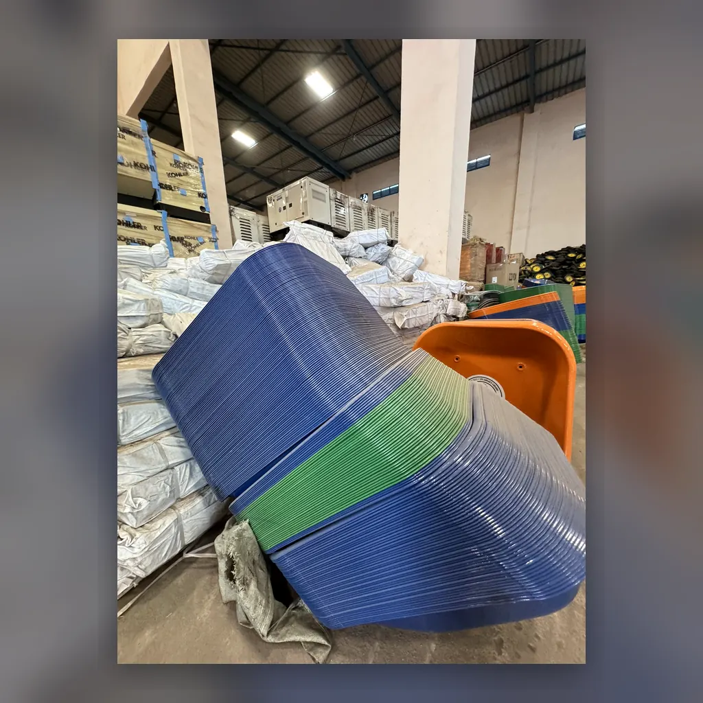 Brouette Bac Plastique Renforcé