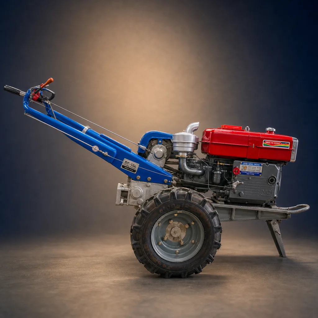 Motoculteur Diesel MC Bleu